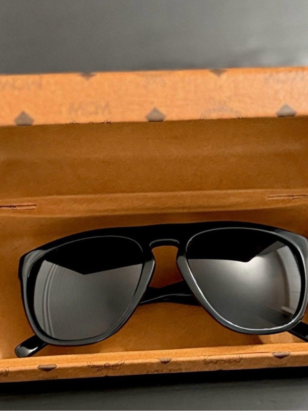 MCM  Logo Square Sunglasses